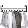 2 x Wall-Mounted Clothes Pipe Racks - FREE Nationwide Delivery Image 2