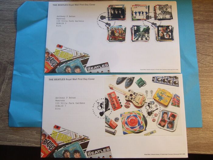 Special Stamps Of The Beatles.