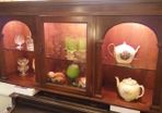 Top Half of Mahogany Display Unit