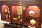 Top Half of Mahogany Display Unit