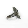 Sterling Silver Leaf Ring (925) Image 3