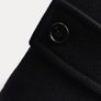 Zara Manteco  wool coat, navy, new, size S-M ,RRP 159 Image 4
