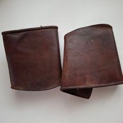 IRISH ARMY officer  Short Leather & bucket Spats Numbered Could Be 1946  ?