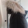 Diesel black hooded ladies winter jacket size XL UK14 EU42 Perfect condition Postage included Image 3