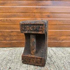 Vintage Cast Iron 25kg Weight Industrial