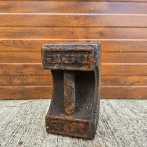 Vintage Cast Iron 25kg Weight Industrial