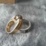18ct gold plated rings Image 6