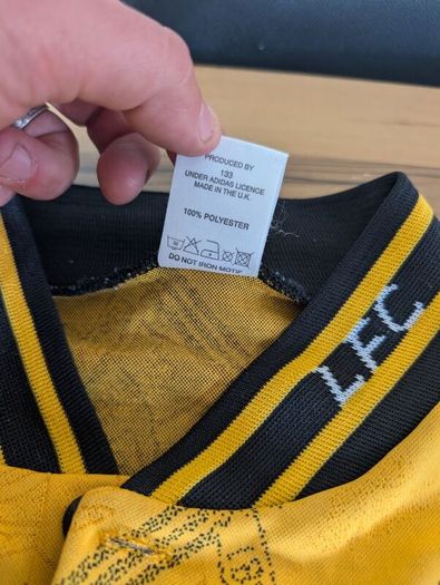 Huge 1990 80s vintage liverpool and some vintage Ireland soccer gear signed gear etc