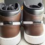 Nike Air Jordan 1 Mid Brown/Black UK5 EU38 Image 6