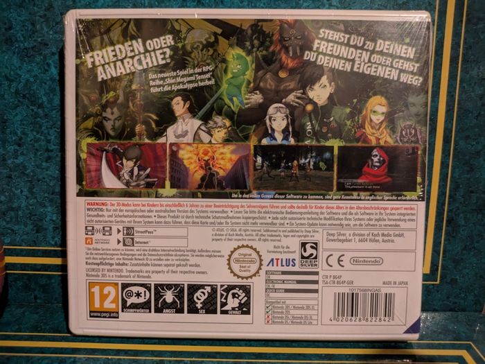 (Sealed) Shin Megami Tensei IV: Apocalypse PAL (3DS)