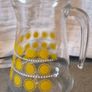 70's French jug and glasses Image 5