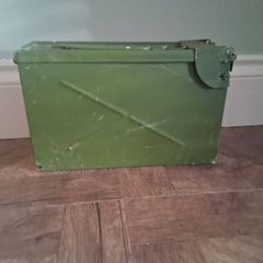 French Military surplus 7.62MM AA-52 machine gun ammo can (Free postage)