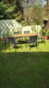 Outdoor garden dining set