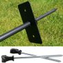 Mobile dog fence, outdoor enclosure for camping and garden, infinitely expandable Image 2