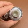 Antique pair of Sterling silver Salt & Pepper shakers Image 4