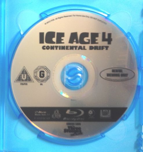 Ice Age (Blue Sky Studios) 2002-2012 (Movies 1-4) [Blu-ray 4x Animated Movies]
