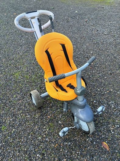 Kids 3 in 1 Tricycle with Parent Push Handle