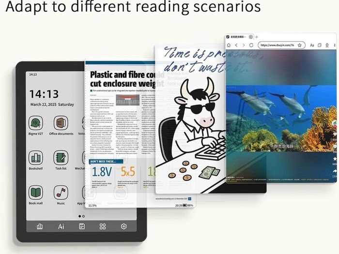 Bigme B6 Colour eReader Android 14 64gb