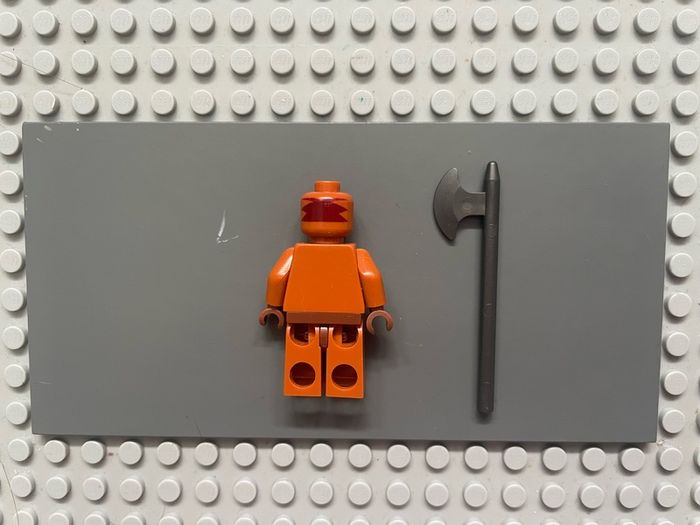lego Indiana jones iaj016 Ugha Warrior without Hair minifigure