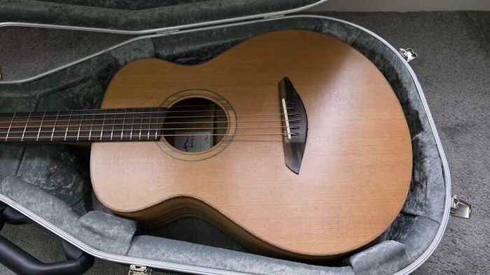 JKM 485 Sitka Spruce and Red Gum Acoustic Guitar Oil Finish