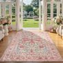 160x230cm, Non-Slip Washable Area Rugs for Bedroom, Soft Low Pile Carpet for Living Room, Floor Carpet for Office Dining Room Kitchen Nursery Bedside Image 2