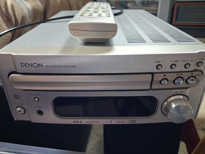 denon reciver cd amp fm