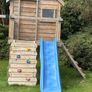 Large Wooden Garden Playhouse / Climbing Frame Image 2