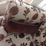 2 x 3 Seater & Leather Foot Stool Image 10