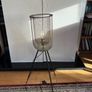 pair of azure mesh floor standing lamps Image 2