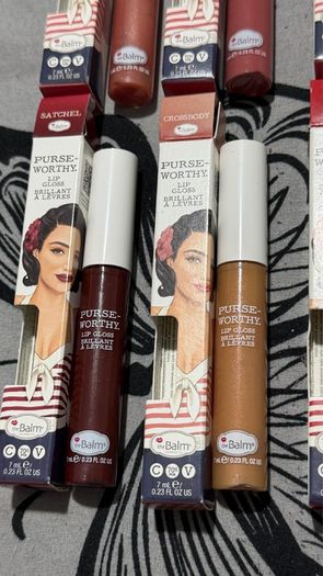 The balm lipglosses new