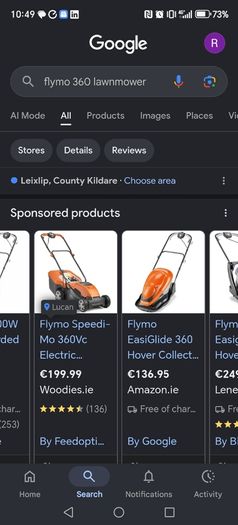 Flymo Speedi-MO 360 VC electrick