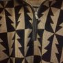 Christmas Zip Polo-Shirt gold and black Image 2