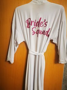 Bridesmaid gown white
