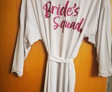 Bridesmaid gown white