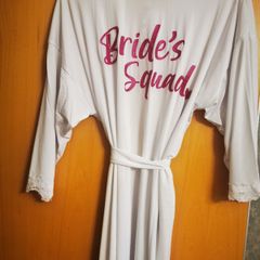 Bridesmaid gown white