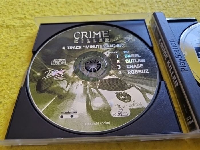 Crime Killer  PlayStation1 Ps1 PlayStation2 Ps2 Games Original