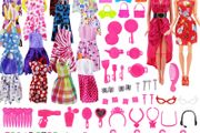 Barbies Doll Clothes Evening Dress Accessories Suitable For 11.5inch Barbies Doll Cocktail Daily Casual Clothing Accessories