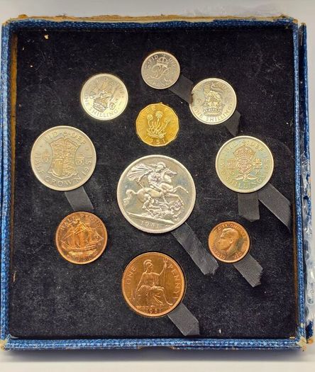 United Kingdom 1951 Proof Set in Original Holder