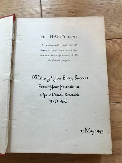 Antique The Happy Home A Universal Guide to Household Management