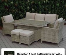 Garden furniture set