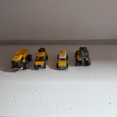 lego  construction vehicles x4
