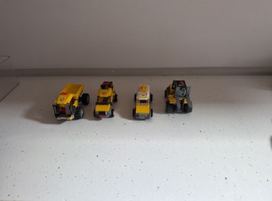 lego  construction vehicles x4