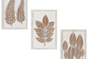 Hand-Carved Wall Panels 3 pcs MDF 40x60x1.5 cm