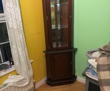 Corner Glass Cabinet