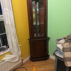 Corner Glass Cabinet