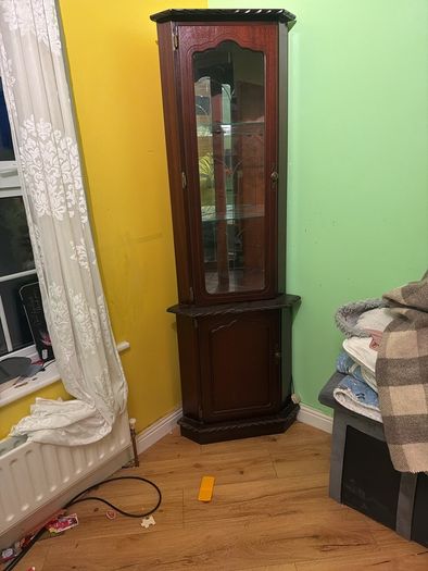 Corner Glass Cabinet
