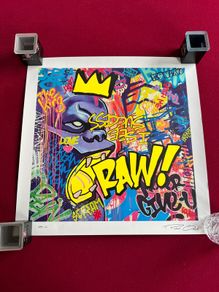 Richard Orlinski RAW Yellow Limited Edition Print