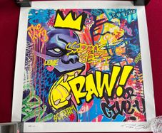Richard Orlinski RAW Yellow Limited Edition Print