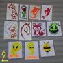 Hand made cross stitching pieces Image 2
