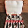 Vintage Set Of 6 Firth Stainless Steel Teaspoons Image 4